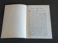 1918 TALY OUR ALLY SOFTCOVER BOOK - ACCOUNT OF HON. H. H. ASQUITH - J 7199
