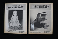 1967-1968 POPULAR HANDICRAFT MAGAZINE - LOT OF 8 - O 3799