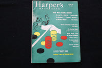 1955 OCTOBER HARPER'S MAGAZINE - LOSER TAKES ALL COVER - SP 4926P