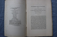 1913 NOVEMBER JUDICIAL SETTLEMENT OF INTERNATIONAL DISPUTES - SOFTCOVER - K 2980