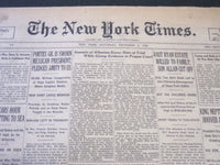 1928 DECEMBER 1 NEW YORK TIMES - M'CABE UNDER BAIL IN ROTHSTEIN CASE - NT 6457