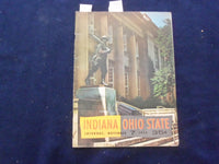 1959 NOV 7 FOOTBALL PROGRAM-INDIANA UNIV VS. OHIO STATE UNIV.-TOM MATTE-SP 5454U