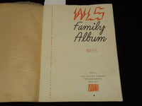 1936 WLS FAMILY ALBUM PUBLISHED BY THE PRAIRIE FARMER - SOFTCOVER - J 7280