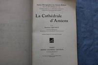 1926 LA CATHEDRALE D'AMIENS BY AMEDEE BOINET - SOFTCOVER BOOK - K 3197