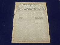 1918 APRIL 29 NEW YORK TIMES - FOCH CONTENT HOLDS BACK COUNTERBLOW - NT 8213