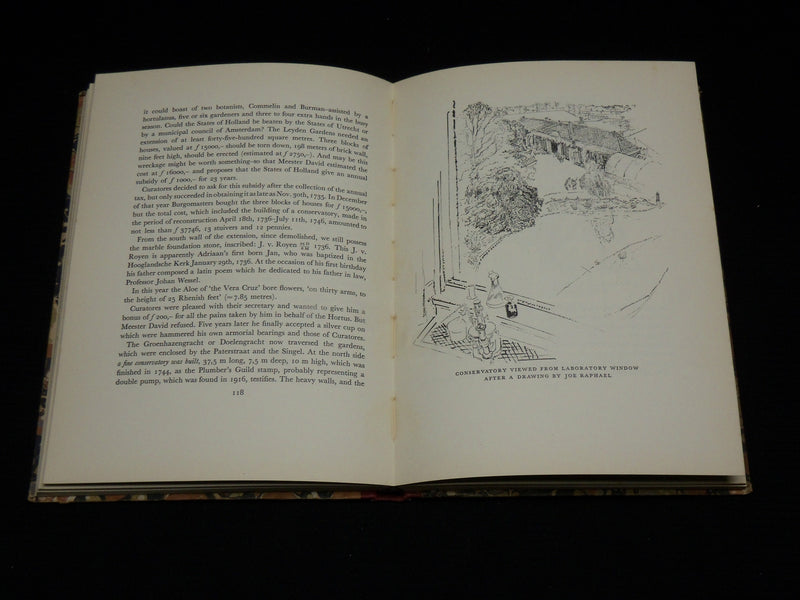 1938 HORTUS ACADEMICUS - LEYDEN UNIVERSITY 1587-1937 HARDCOVER BOOK - KD 7412