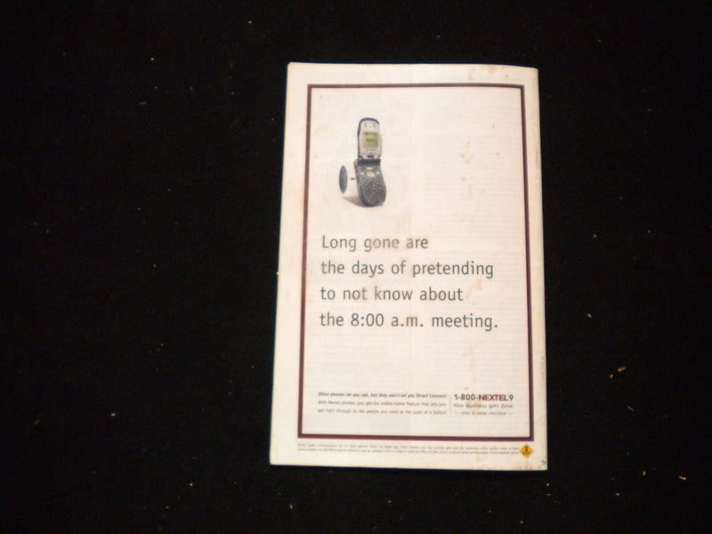 2002 DRACULA PLAYBILL - 8 SIGNATURES - J 8232