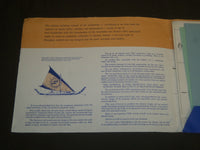 1968 CATAMARAN MOTOR YACHTS SALES BROCHURE - CHEVRON HARBOR- FLORIDA - B 6592