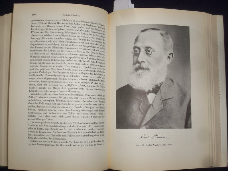 1959 GROBE ARZTE HARDCOVER BOOK BY DR. HENRY E. SIGERIST - GERMAN TEXT - KD 9003