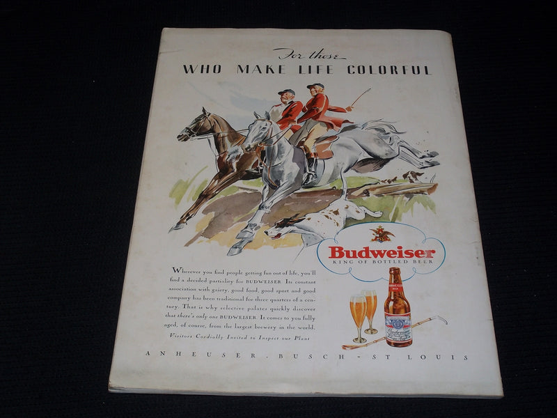 1933 DECEMBER THE SPORTSMAN MAGAZINE NICE COVER & INSIDE SPORTS - E 4286