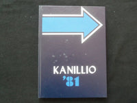 1981 KANILLIO KANSAS HIGH SCHOOL YEARBOOK - KANSAS, ILLINOIS - YB 3356