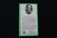 1942 WISCONSIN OFFICIAL HIGHWAY MAP - K 1984