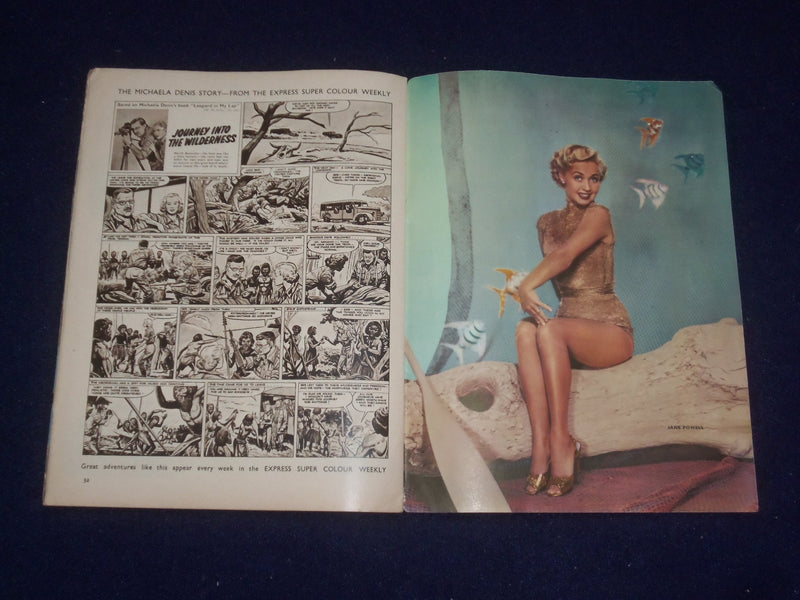 1956 JUNE FILM REVIEW MAGAZINE - SARITA MONTIEL - JANE POWELL - J 9682