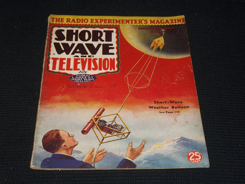1937 JULY SHORT WAVE CRAFT MAGAZINE NICE COVERS & INSIDE CONTENT - E 2347