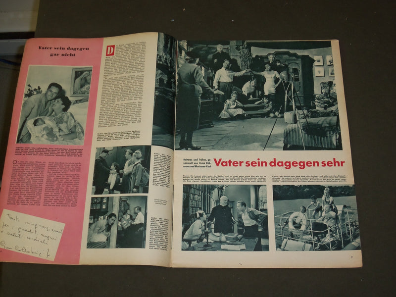 1957 AUG 20 FILM REVIEW (GERMAN) MAGAZINE - GINA LOLLOBRIGIDA COVER - B 3984