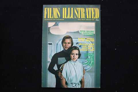 1976 FEB FILMS ILLUSTRATED MAGAZINE - MICHAEL YORK-JENNY AGUTTER COVER - E 24600