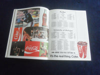 1972 NOV 18 FOOTBALL PROGRAM - UNIVERSITY OF MICHIGAN VS PURDUE UNIV - ST 7179
