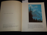 1972 GLACIER NATIONAL PARK TOUR BOOK - WINTER OF THE SLEEPING GIANTS - J 8890