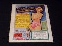 1954 AUGUST MOVIES MAGAZINE - LIZ TAYLOR FRONT COVER - E 14176