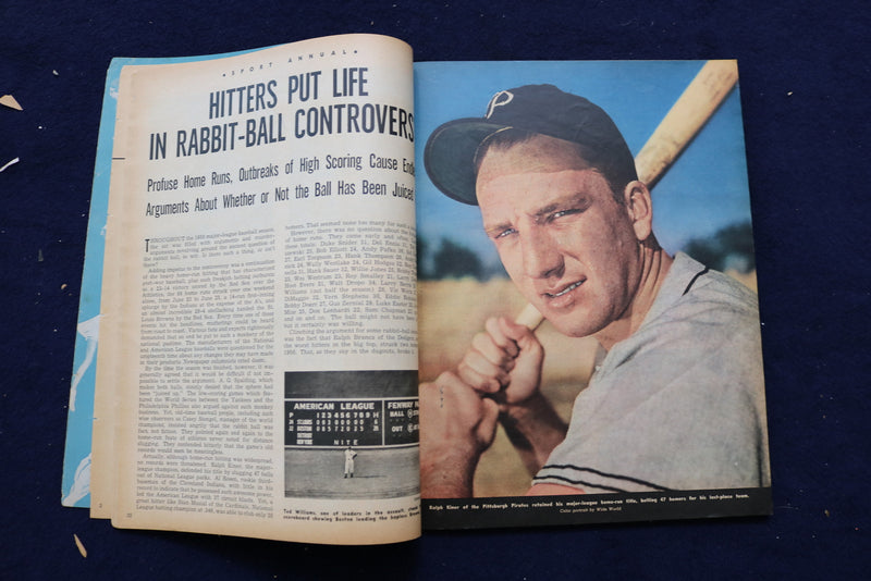 1951 SPORT ANNUAL MAGAZINE - PHIL RIZZUTO-BEN HOGAN COVER - E 11874