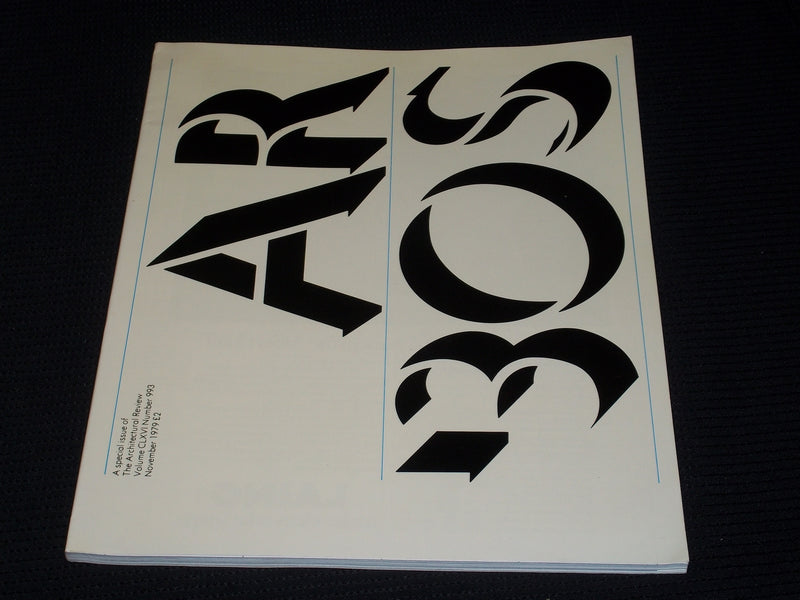 1979 NOVEMBER ARCHITECTURAL REVIEW MAGAZINE - 1930'S SPECIAL COVER - E 2974