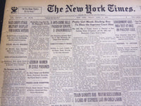 1935 APRIL 5 NEW YORK TIMES - NAZIS CHIEFS STAGE MILITARY DISPLAY - NT 4902