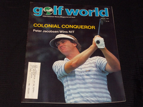 1984 MAY 25 GOLF WORLD MAGAZINE - PETER JACOBSEN FRONT COVER - E 6832