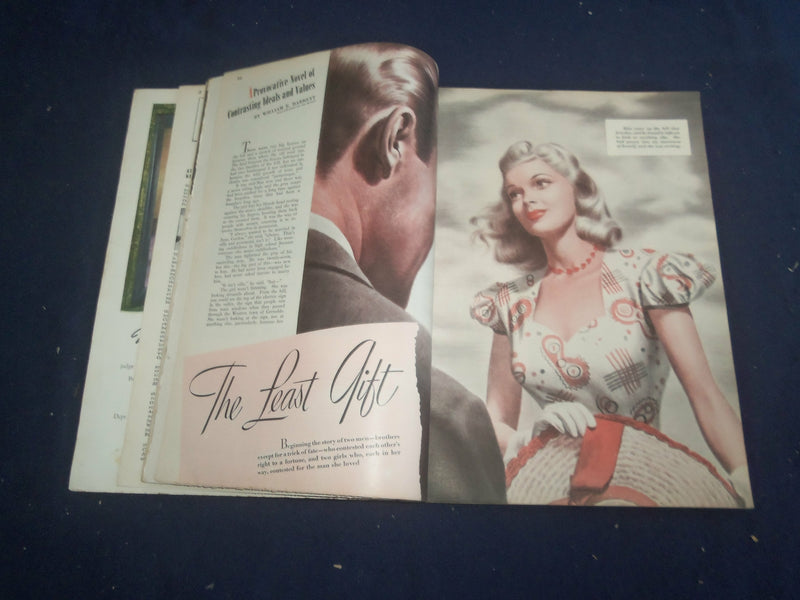 1947 AUGUST REDBOOK MAGAZINE - SOMETIMES IT STRIKES LIKE LIGHTNING - SP 6257I