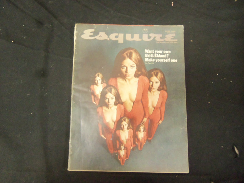 1969 APRIL ESQUIRE MAGAZINE - BRITT EKLAND - ST 2547