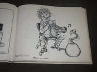 1970 CARTOONS BY BLAINE HARDCOVER BOOK - NICE ILLUSTRATIONS - KD 4032