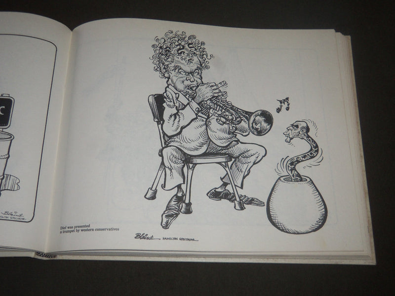 1970 CARTOONS BY BLAINE HARDCOVER BOOK - NICE ILLUSTRATIONS - KD 4032