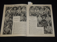 1911 THE HEFFRON CO. SPRING & SUMMER FASHION BOOK - SYRACUSE NEW YORK - SP 4863D