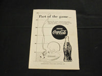 1956 OCTOBER 20 UNION VS. RPI HOMECOMING FOOTBALL PROGRAM - J 3728