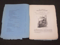 1873-1874 THE AMERICAN HISTORICAL RECORD LOT OF 14 - NOTES & QUERIES - WR 393