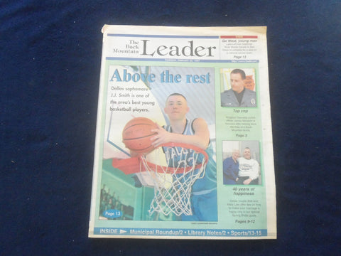 1997 FEB 20 THE BACK MOUNTAIN LEADER NEWSPAPER-SHAVERTOWN, PA-J.J. SMITH-NP 6175