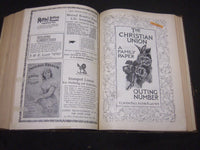 1892 THE CHRISTIAN UNION MAGAZINE 2 BOUND VOLUMES - NICE ILLUS & ADS - R 635