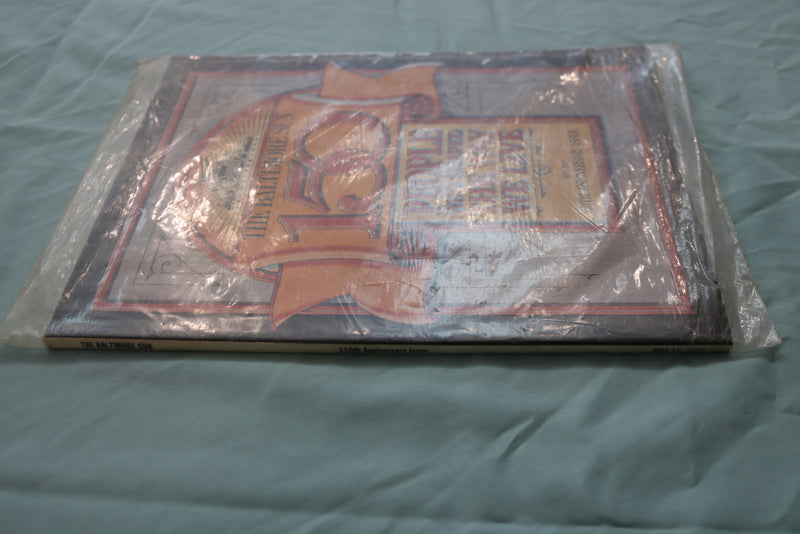 1987 MAY 17 THE BALTIMORE SUN 150TH ANNIVERSARY ISSUE - UNOPENED - K 2490