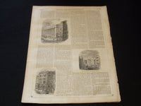 1857 NOVEMBER 14 LIFE ILLUSTRATED NEWSPAPER - WALL ST. AND BANKS - NP 5910