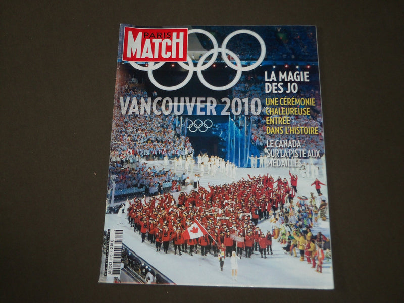 2010 FEBRUARY 18-24 PARIS MATCH (FRENCH) MAGAZINE - 2010 OLYMPICS - SP 9968