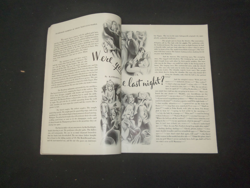1938 MARCH THE STAGE MAGAZINE - BEATRICE LILLIE COVER - SP 1520J