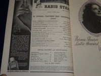 1936 MAY RADIO STARS MAGAZINE - RUDY VALLEE COVER BY EARL CHRISTY - SP 2627