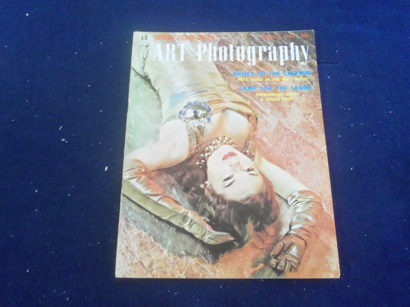1953 MARCH ART PHOTOGRAPHY MAGAZINE - NICE PHOTOGRAPHS & STORIES - SP 7491I