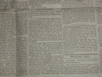 1848 DECEMBER 16 MASSACHUSETTS PLOUGHMAN NEWSPAPER - GOLD IN CALIFORNIA- NP 5158