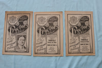 1904-1907 PROCTOR'S ALBANY THEATRE PROGRAMS - LOT OF 37 - O 3721