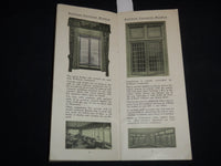 1920'S HOFFMAN CASEMENT WINDOW CATALOG - COMPLETE VENTILATION - J 9152