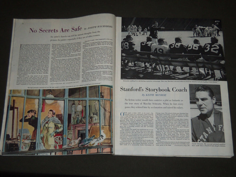 1949 OCTOBER 15 THE SATURDAY EVENING POST MAGAZINE - ILLUSTRATED COVER - SP 38