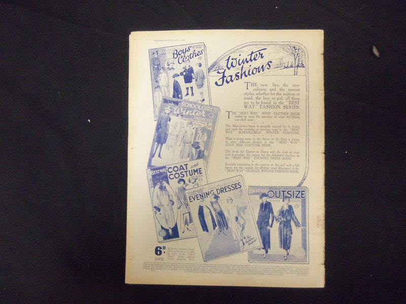 1922 NOVEMBER 4 PICTURE SHOW MOVIE MAGAZINE - PITY THE POOR VILLAIN - ST 2464