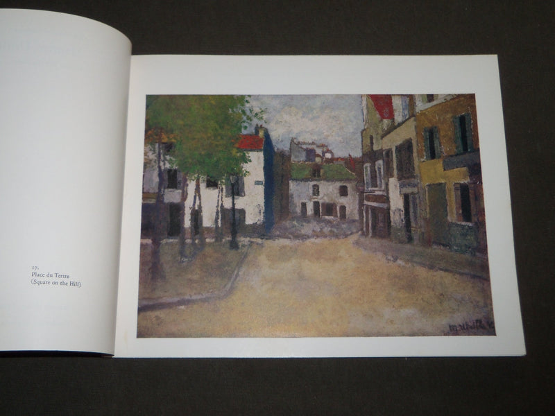 1963 MAURICE UTRILLO EXHIBITION OF PAINTINGS CARNEGIE INSTITUTE CATALOG- KD 5089