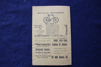 1896 APRIL 6 HAYSEED KARNIVAL AT SI JOWDER'S OLD RED BARN PROGRAM - K 1692