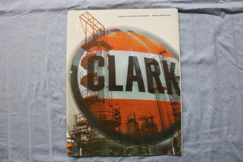 1965-1969 CLARK OIL & REFINING CORPORATION ANNUAL REPORTS - LOT OF 7 - K 3209